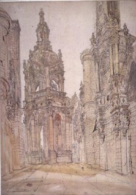 A lámpás, Chateau de Chambord alkotó: John Burgess