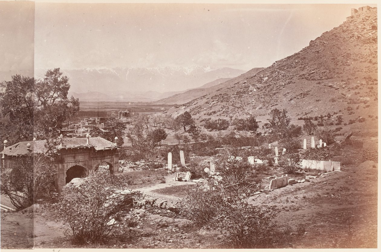 „Barburs [sic] Garden, Kabul alkotó: John Burke