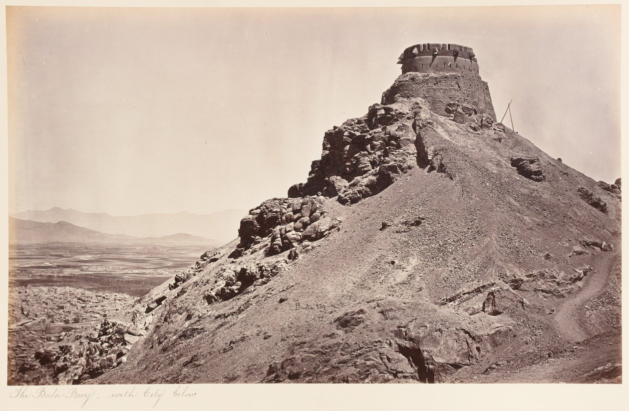 Kabul panorámája a Bala Burjból, 1879 alkotó: John Burke