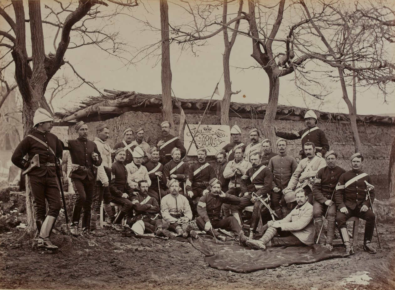 A 9. Lancers őrmesterei, Kabul alkotó: John Burke