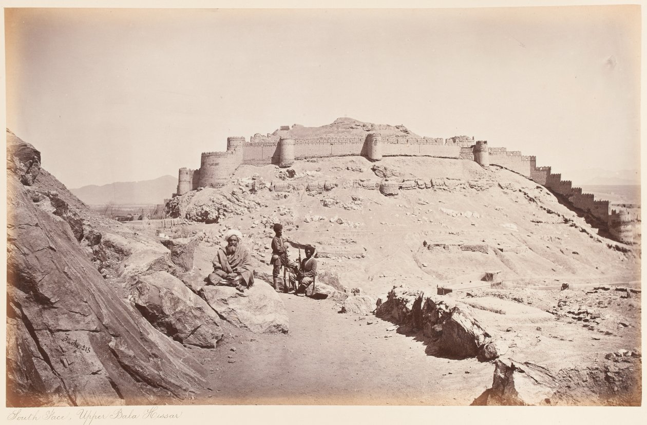 Déli arc, Felső Bala Hissar, Kabul, 1879 alkotó: John Burke