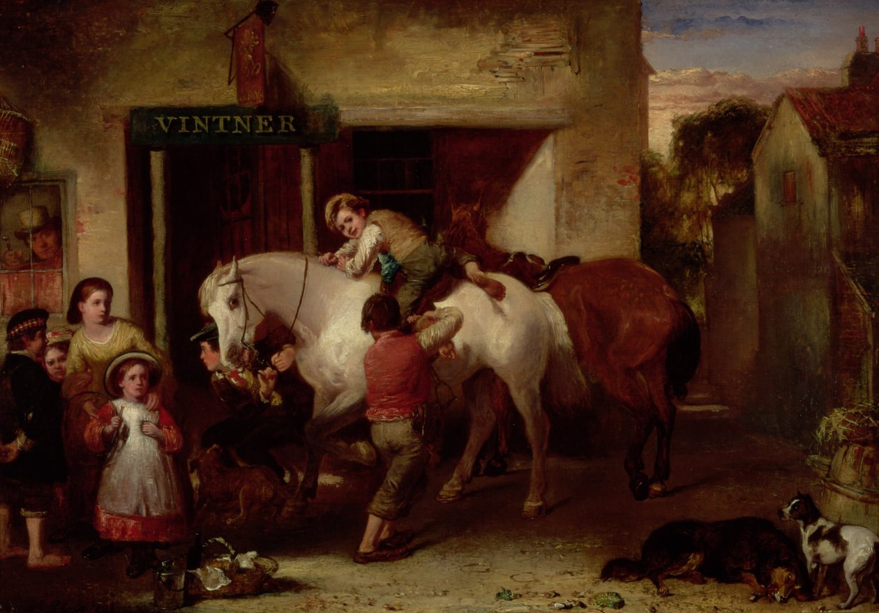 A borász, 1886 alkotó: John Burr