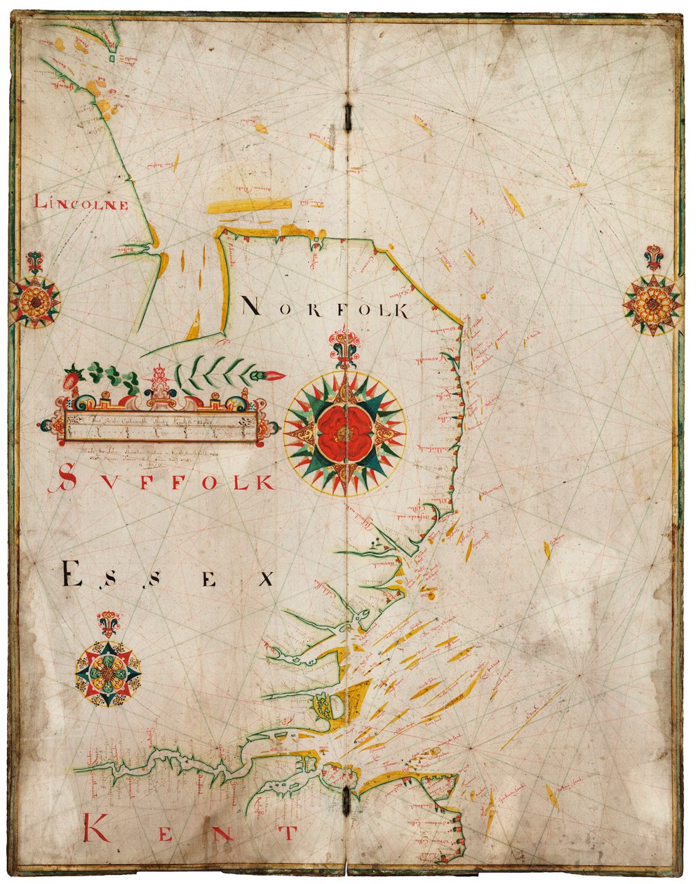 Anglia, keleti part, Spurn Head és South Foreland között alkotó: John Burston