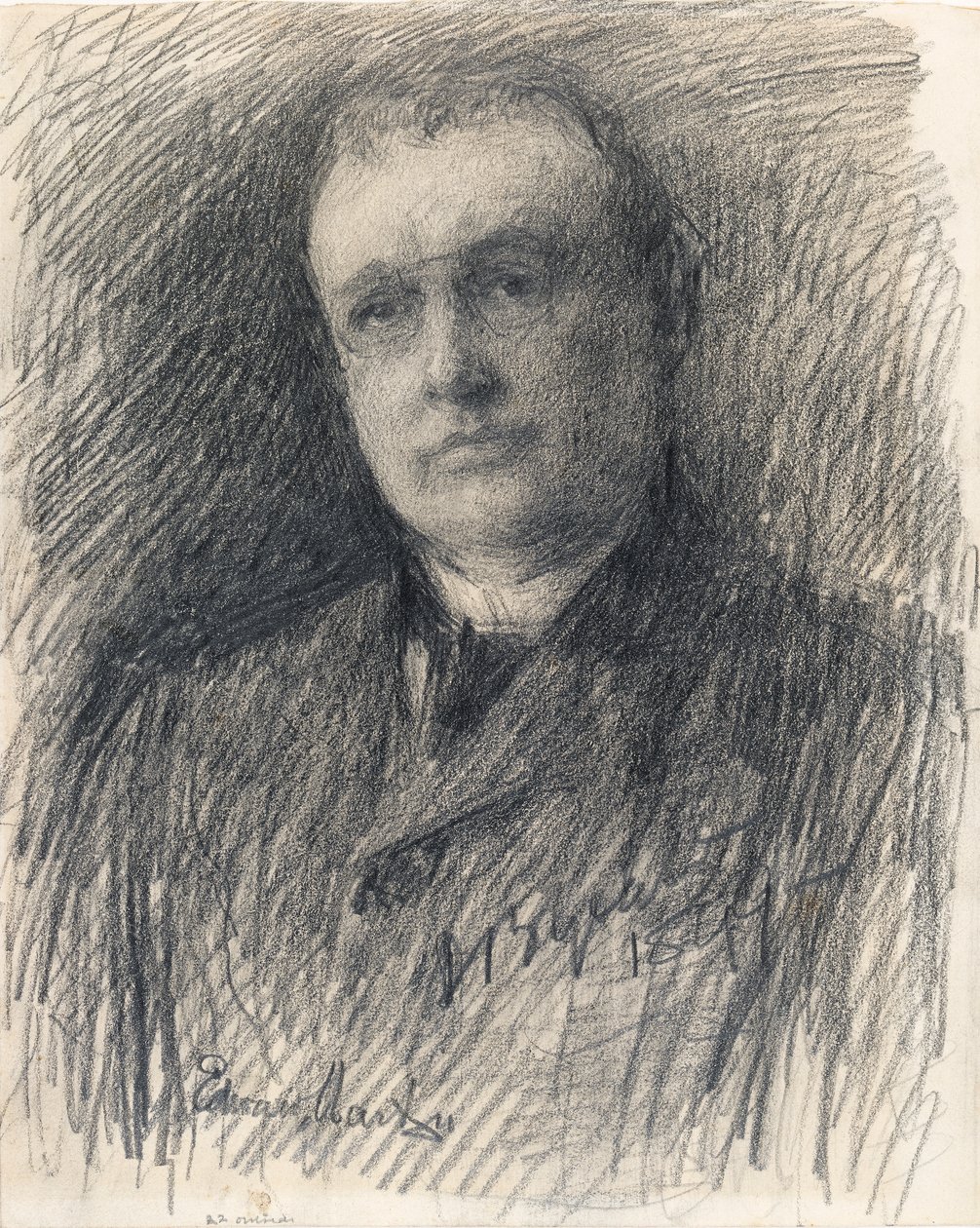 Edward Martyn (1859-1923), filantróp és drámaíró alkotó: John Butler Yeats