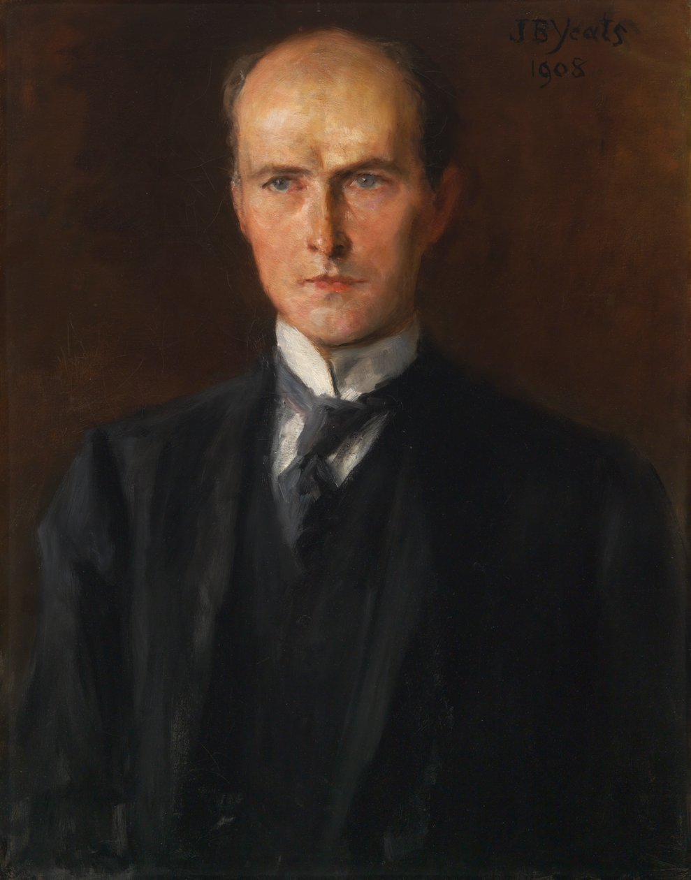 John Quinn, John Butler Yeats, 1908, olaj, vászon, a Nemzeti Portré Galériából - NPG-NPG 75 36Quinn-000001 alkotó: John Butler Yeats