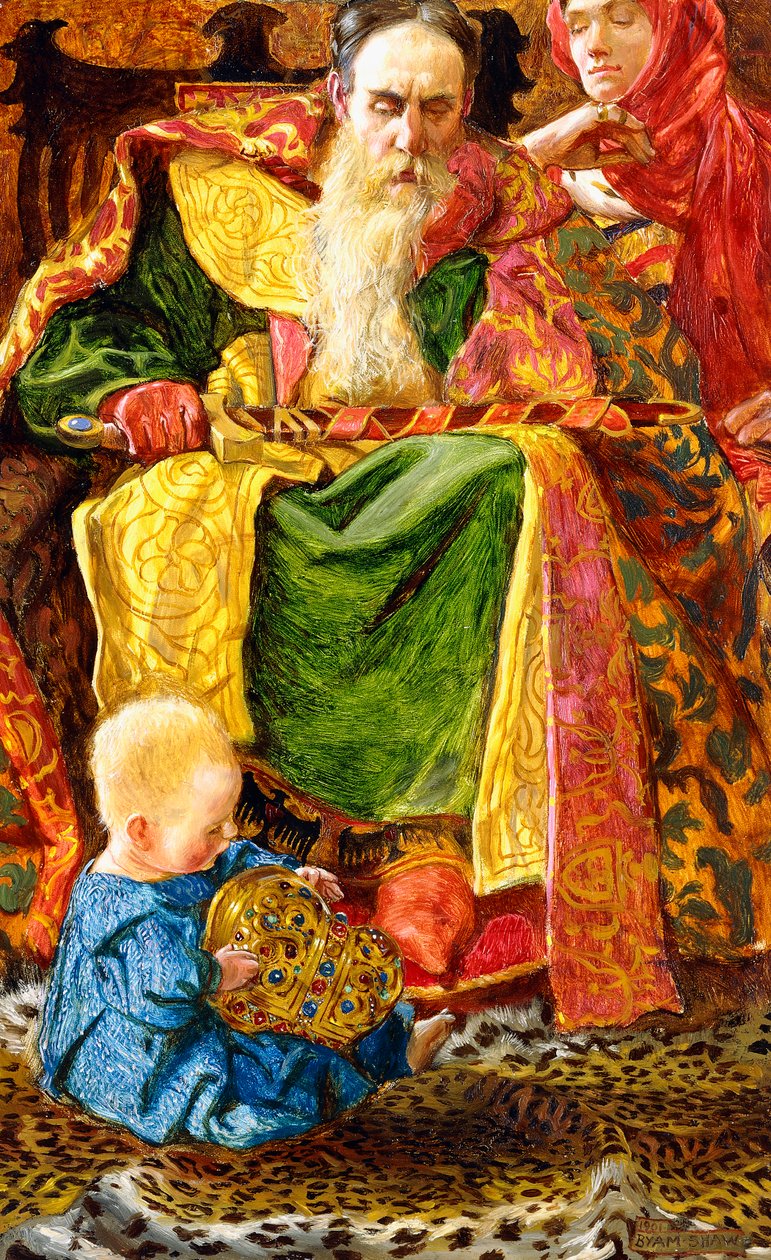 És ki tudja, hogy bölcs ember lesz-e vagy bolond, 1901 alkotó: John Byam Liston Shaw