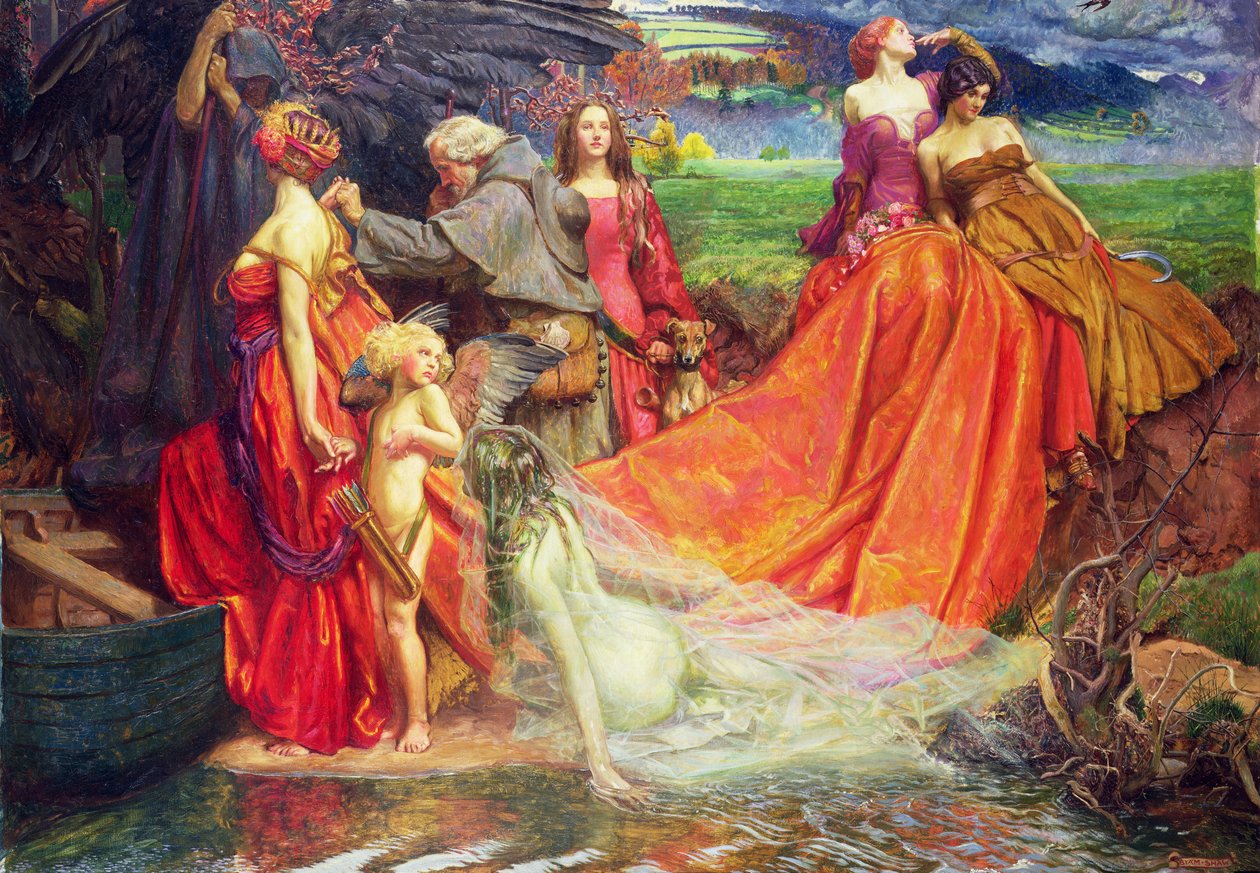 Most van a Zarándokévi Vásár őszi díja alkotó: John Byam Liston Shaw