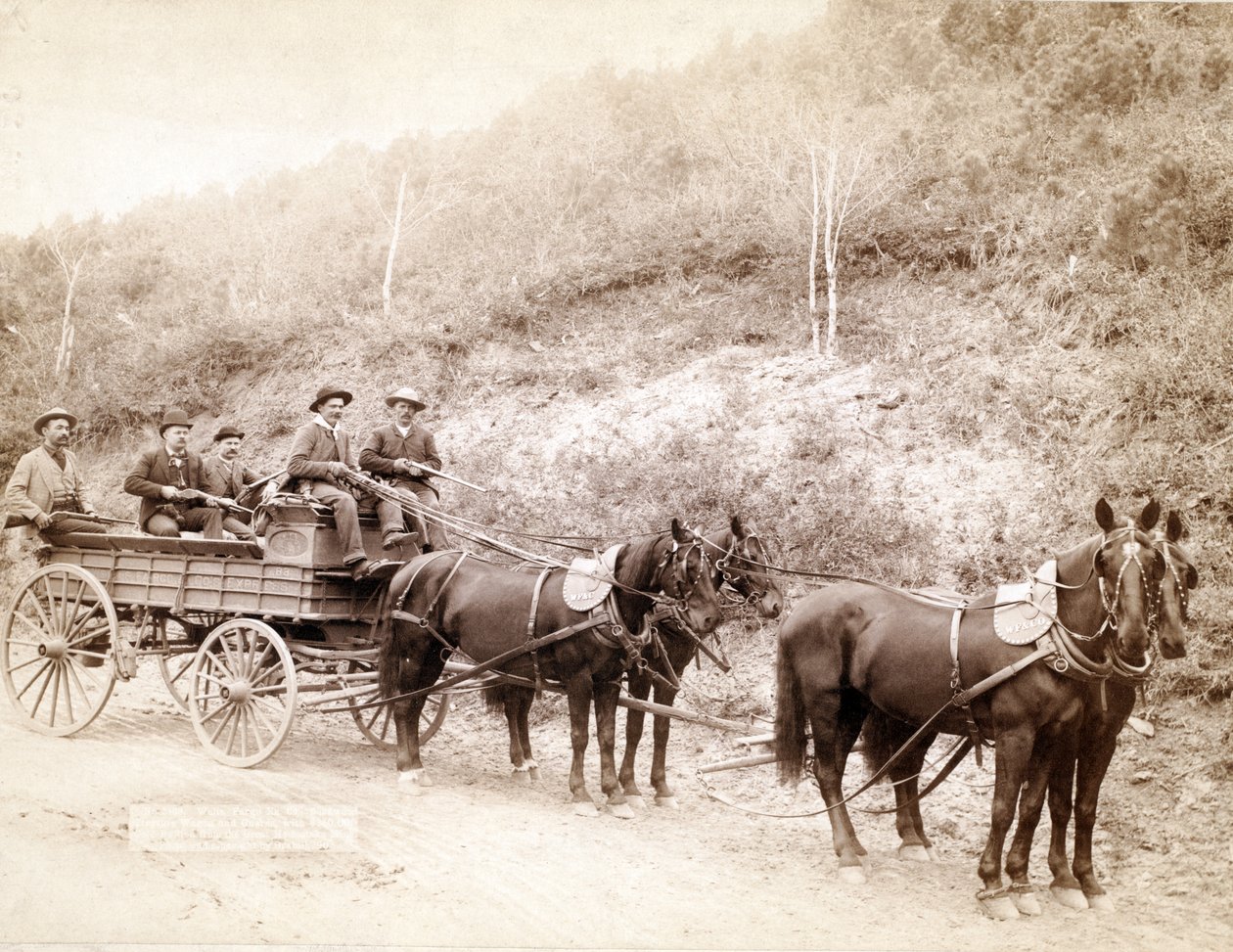 Wells Fargo Express, 1890 alkotó: John C. H. Grabill