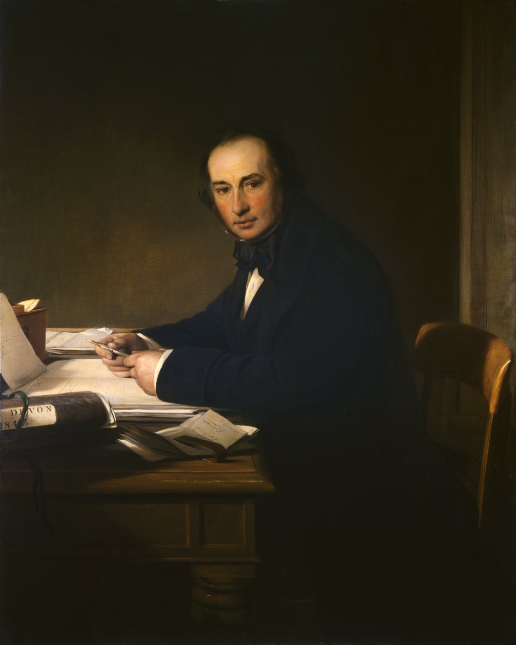 Isambard Kingdom Brunel (1806-59) (olaj, vászon) alkotó: John Callcott Horsley