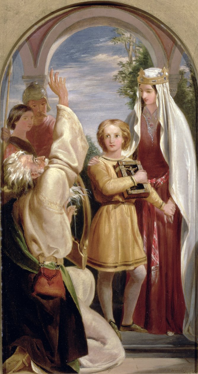 Arthur fiúkora, 1851 alkotó: John Callcott Horsley
