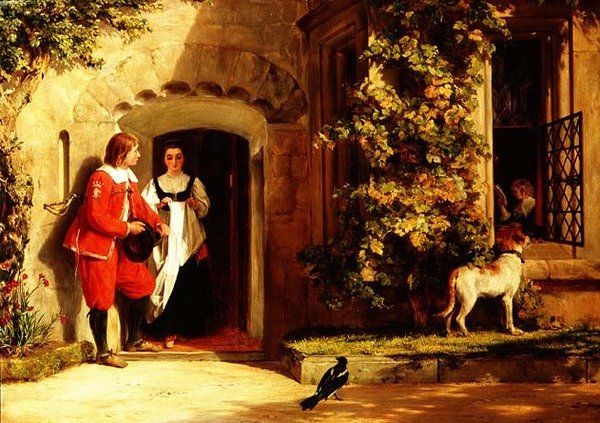 Válaszra várva alkotó: John Callcott Horsley
