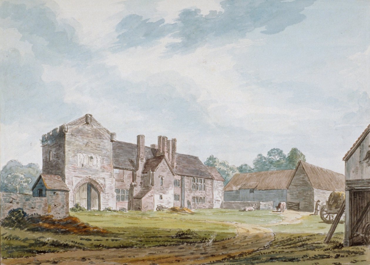 Dartford Priory, Kent, 1783 alkotó: John Carter