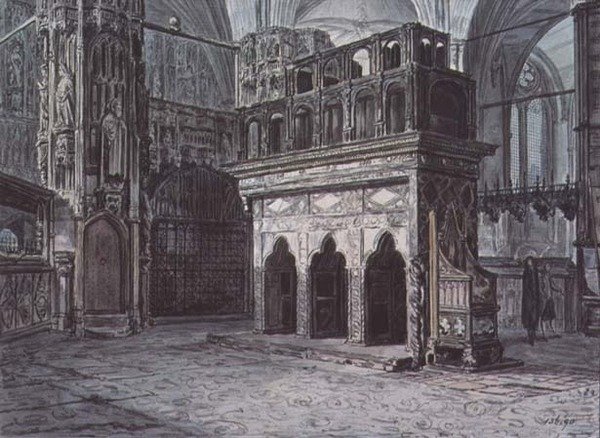 Edward the Confesors Chapel, Westminster Abbey alkotó: John Carter