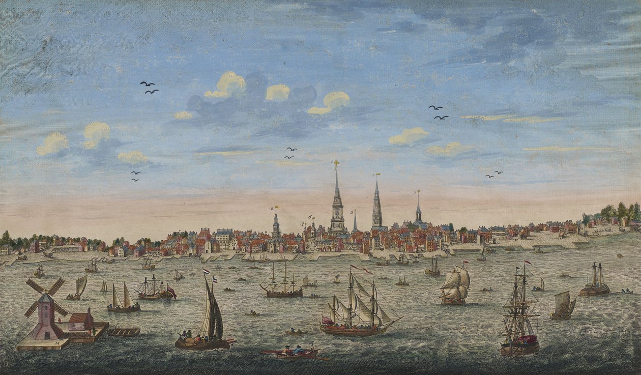 Philadelphia keleti perspektívája, 1778 alkotó: John Carwitham