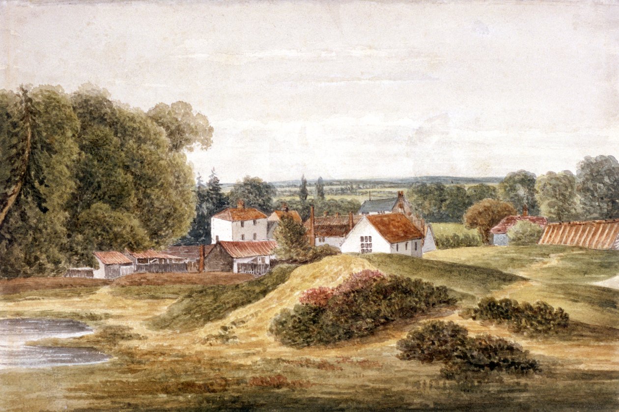 The Spaniards Inn, Hampstead Heath, Hampstead, London, 1820 alkotó: John Cawthorn