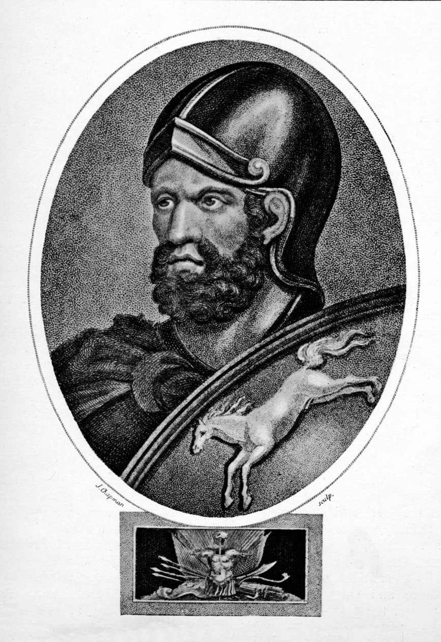 Hannibál, a karthágói tábornok, 1823, 1912 alkotó: John Chapman