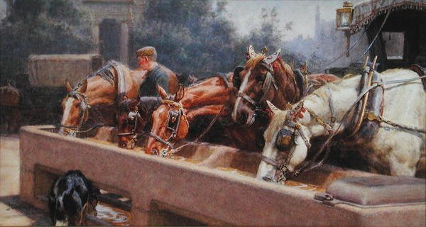 Pro Bono Publico (akvarell papíron) alkotó: John Charles Dollman