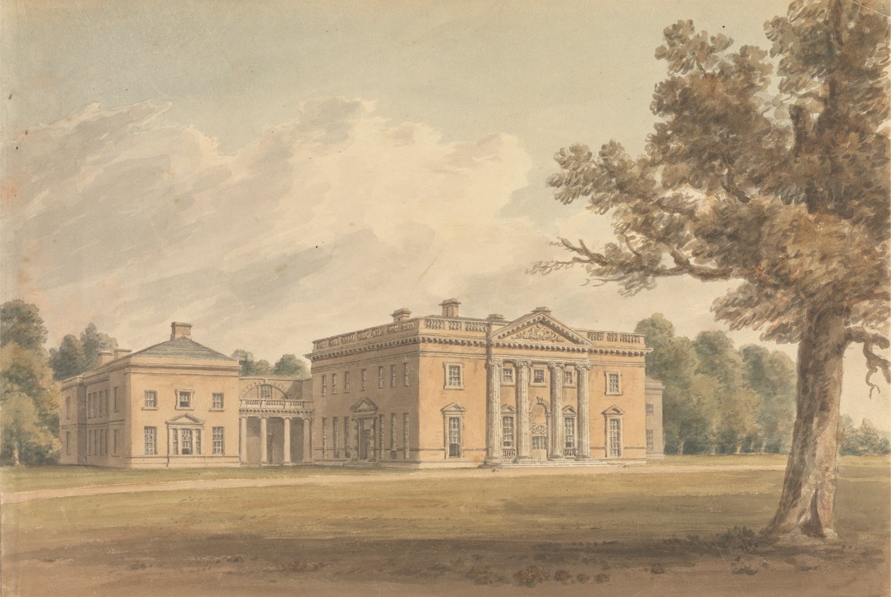 Baldersby, Yorkshire alkotó: John Chessell Buckler
