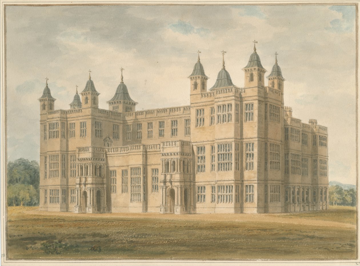 Essex – Audley End, 1811 alkotó: John Chessell Buckler