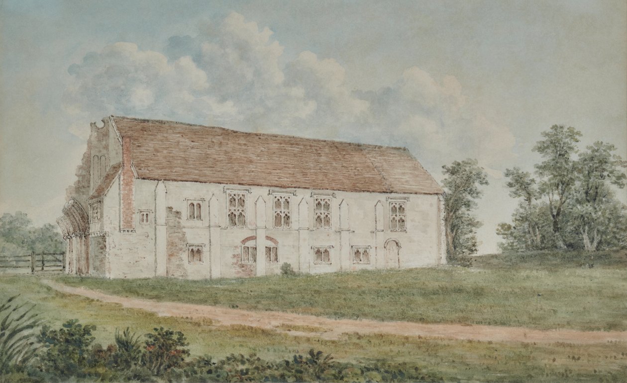 Monk Horton Priory alkotó: John Chessell Buckler