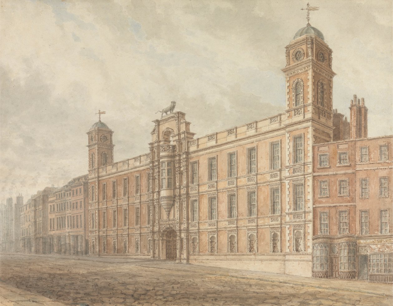 Northumberland House, Charing Cross, London alkotó: John Chessell Buckler