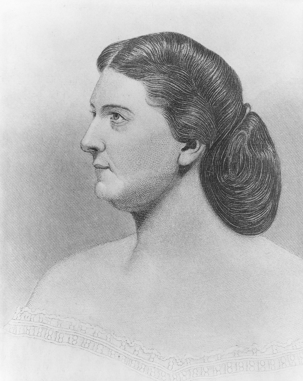 Harriet Lane, 1860 körül alkotó: John Chester Buttre