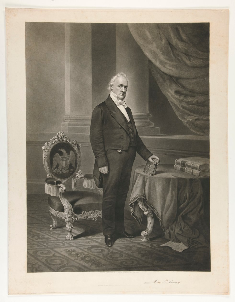 James Buchanan alkotó: John Chester Buttre