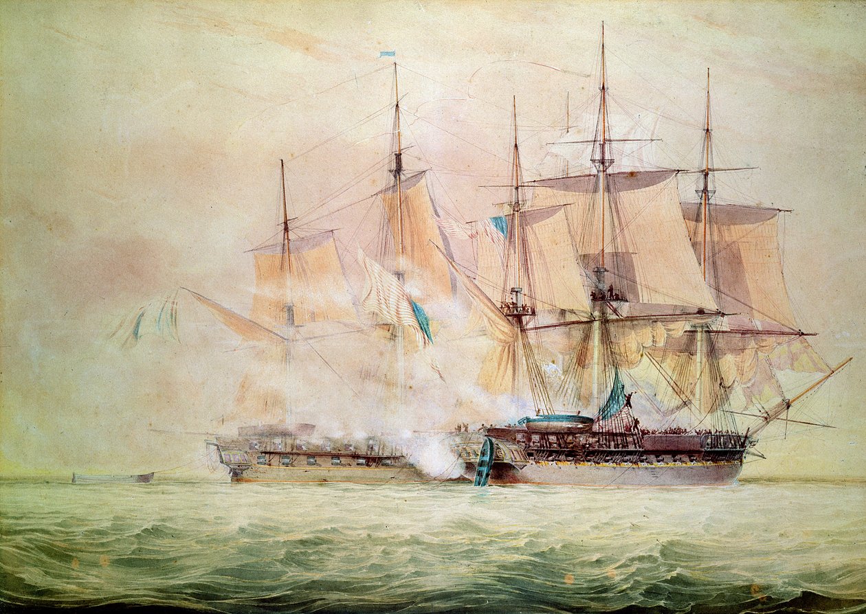 Felszállás a Chesapeake-re alkotó: John Christian Schetsky