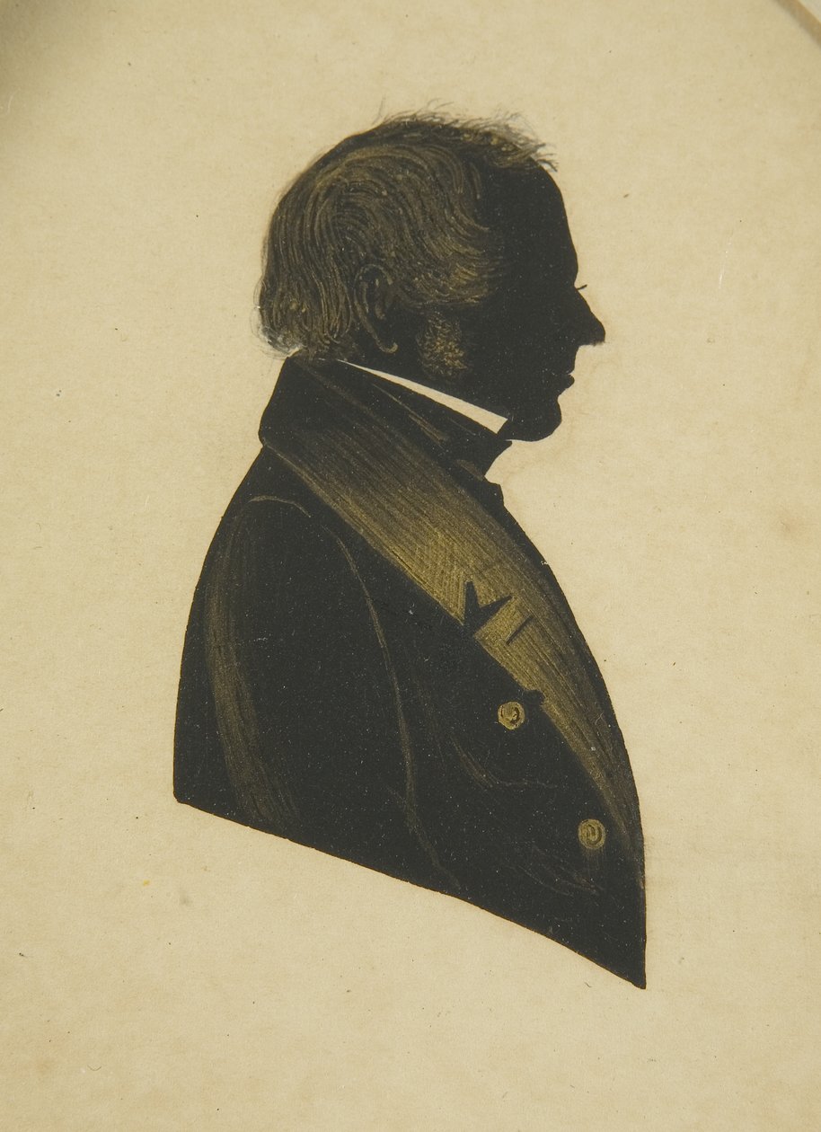 William Fifield, zománcfestő (akvarell papíron) alkotó: John Church Dempsey