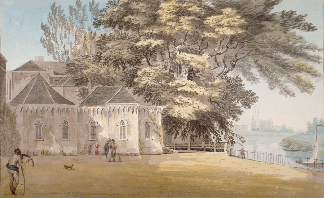 Isleworth, Middlesex, 1787 alkotó: John Claude Nattes