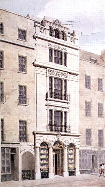 Rundell, Bridge and Rundell, 32 Ludgate Hill, 1826 (wc, papír) alkotó: John Clement Meade