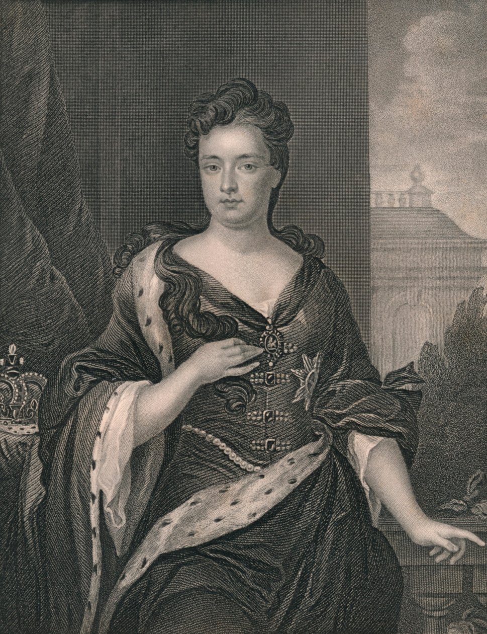 Anna királynő, 19. század közepe. alkotó: John Cochran