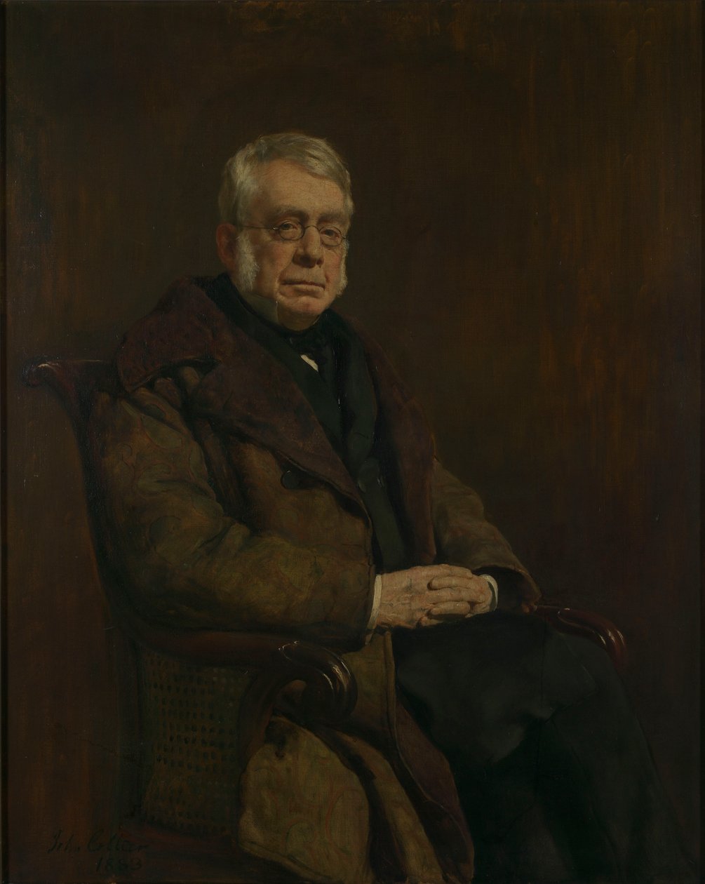 Sir George Biddell Airy portréja alkotó: John Collier