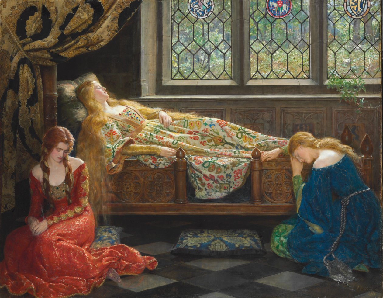 Az alvó szépség alkotó: John Collier