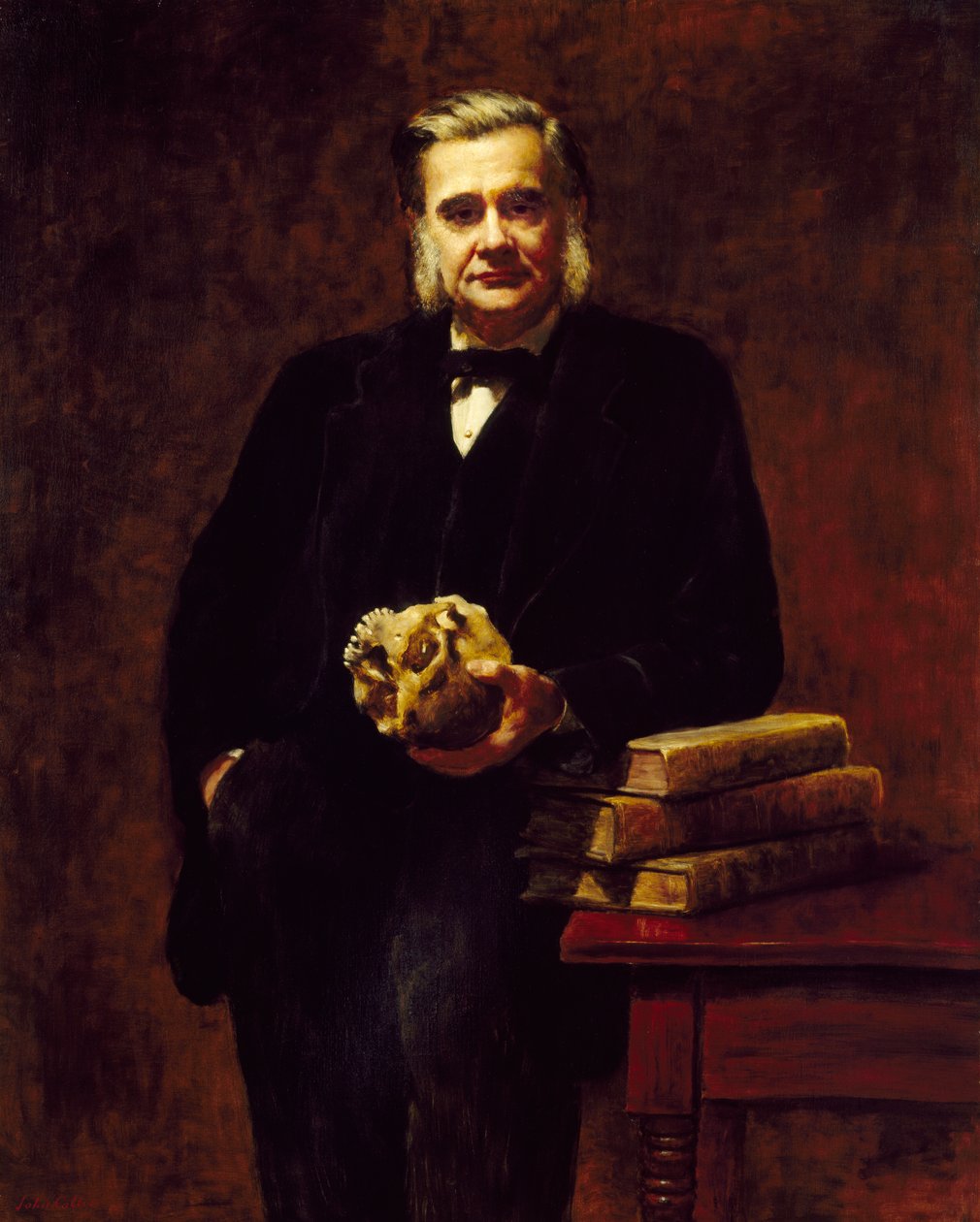 Thomas Huxley (1825-95) 1883 (olaj, vászon) alkotó: John Collier