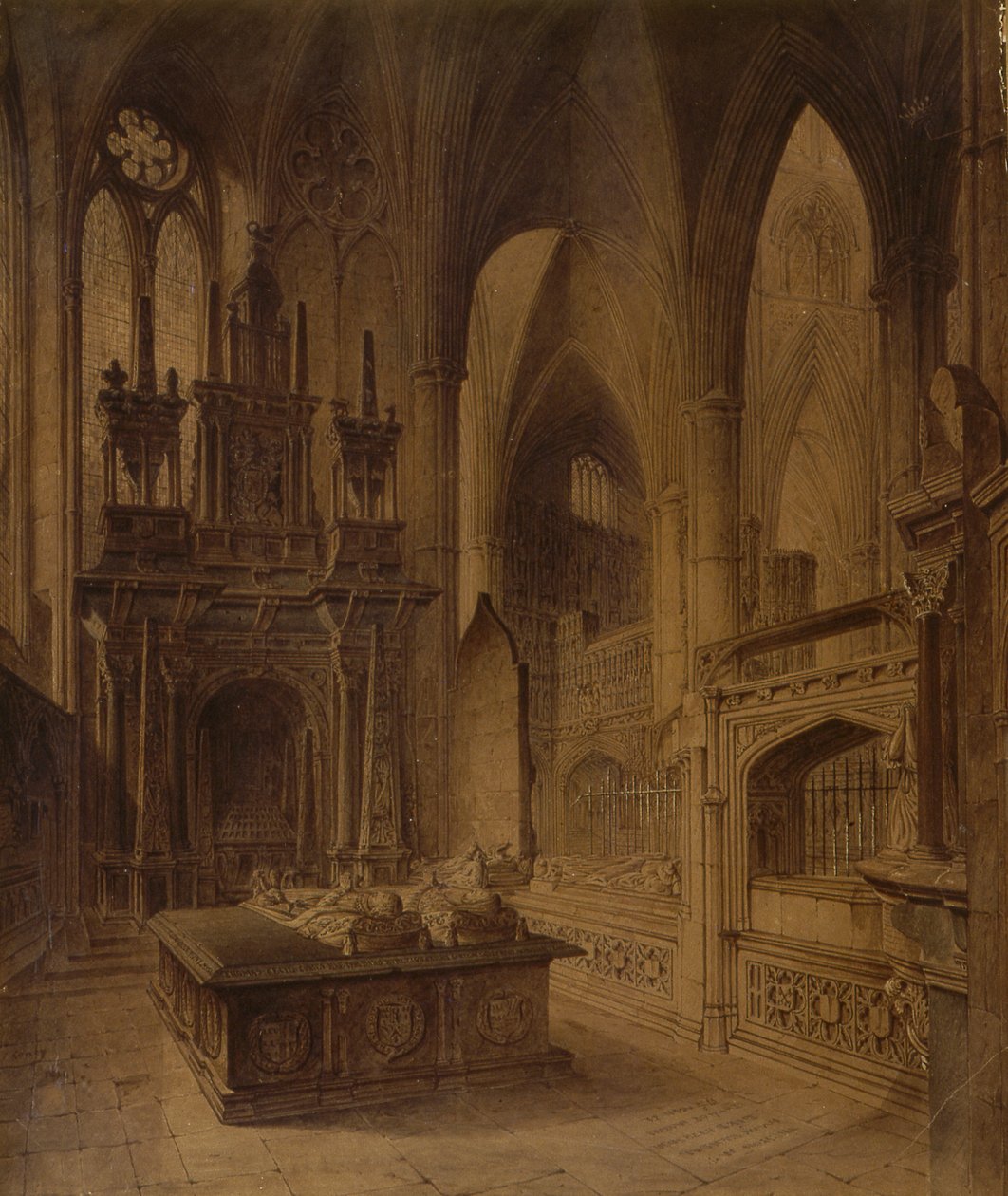 Keresztelő Szent János kápolna, Westminster Abbey alkotó: John Coney