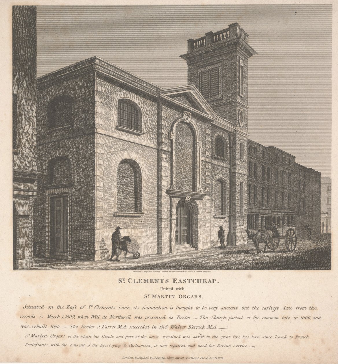 St. Clements Eastcheap alkotó: John Coney