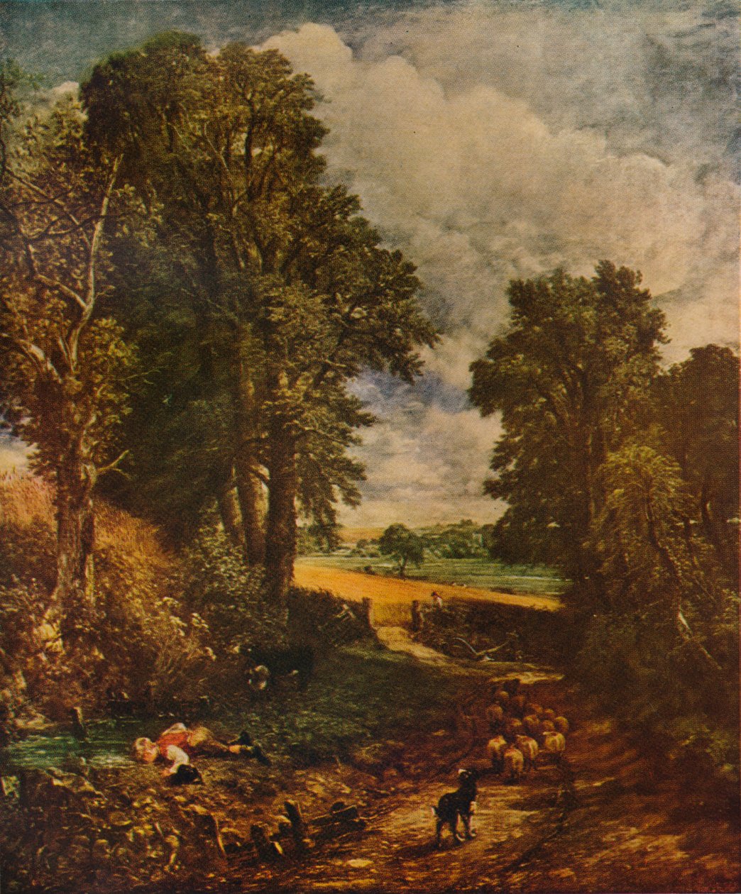 „The Cornfield”, 1826, 1932. Művészek: John Constable, Solomon Charles Kaines Smith. alkotó: John Constable, Solomon Charles Kaines Smith