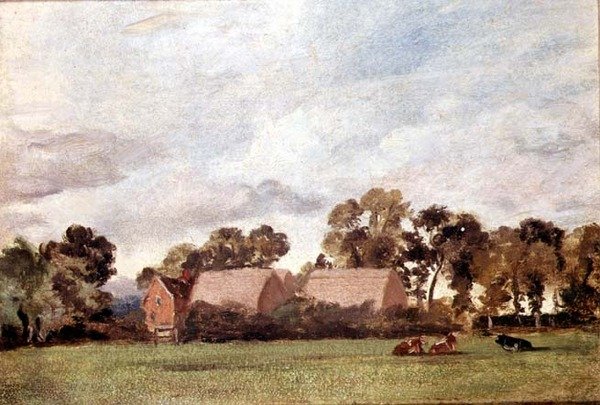 Suffolki táj (olaj, vászon) alkotó: John Constable