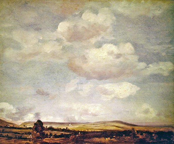 Kilátás Kentben (olaj, vászon) alkotó: John Constable