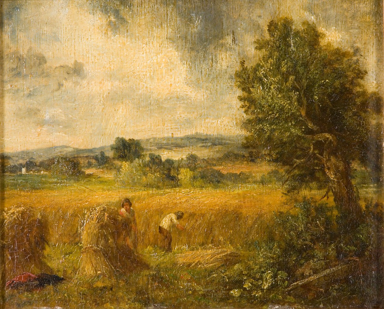 "Egy kukoricatábla", 1796-1837 alkotó: John Constable