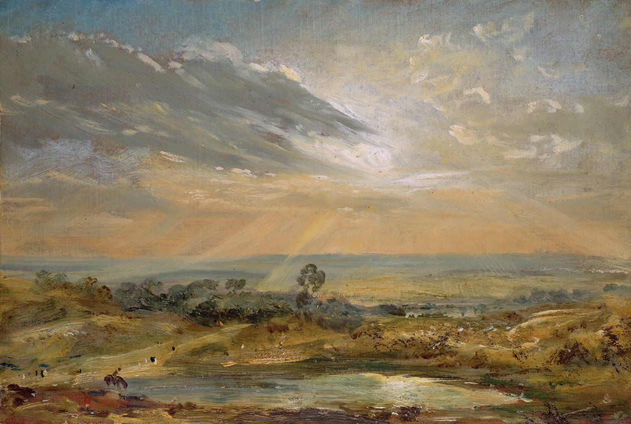 Branch Hill Pond, Hampstead alkotó: John Constable