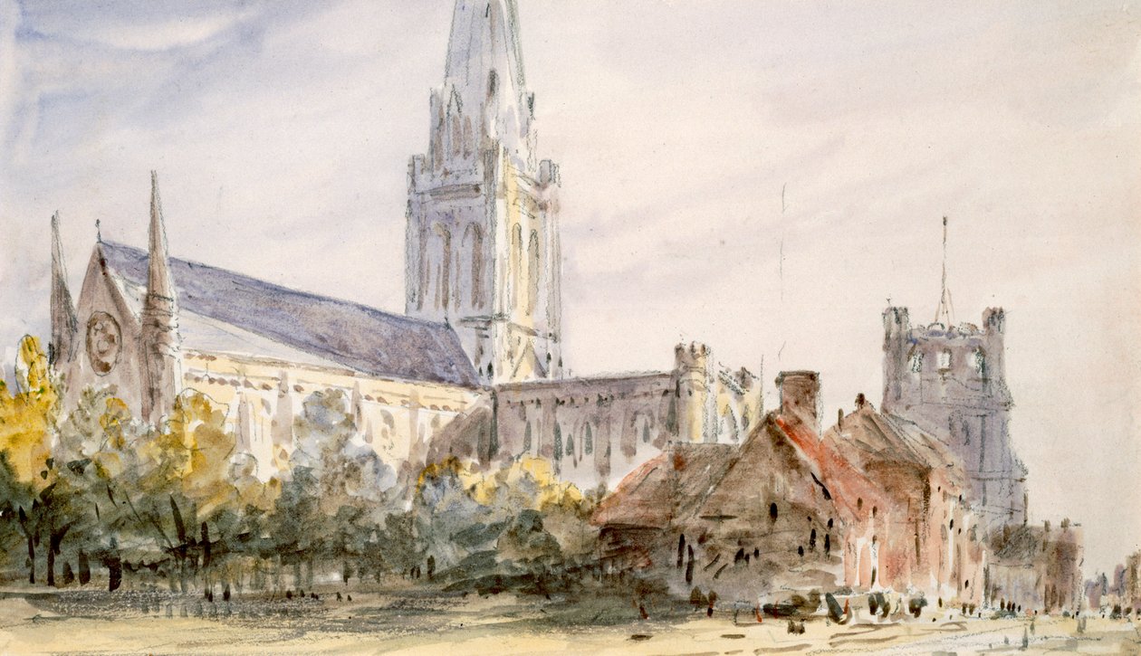„Chichester Cathedral”, Sussex, 1796-1837 alkotó: John Constable