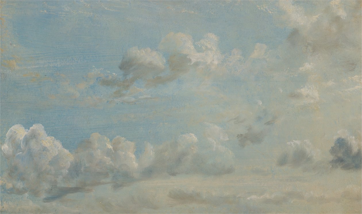 Felhőtanulmány, 1822. alkotó: John Constable