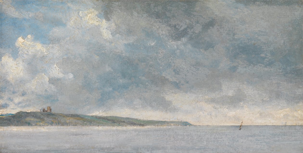 Tengerparti jelenet sziklákkal, kb. 1814. alkotó: John Constable