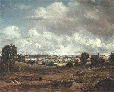 Dedham Vale East Bergholtból (olaj, vászon) alkotó: John Constable