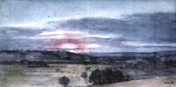 Dedham Vale East Bergholt felől:  alkotó: John Constable