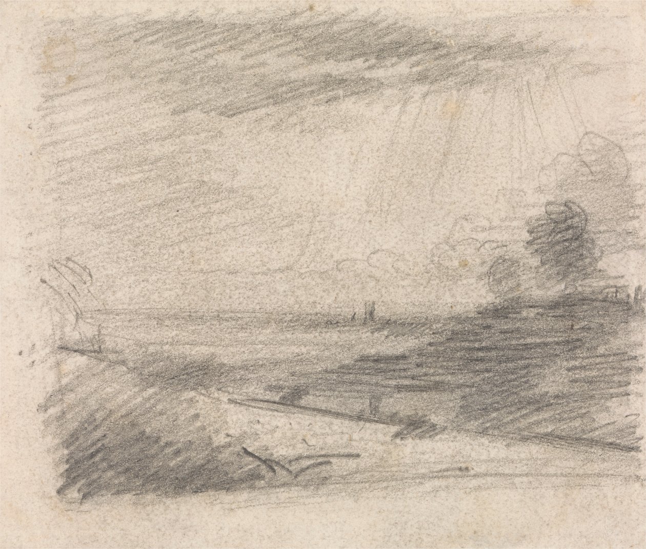 Dedham Vale Langhamből alkotó: John Constable