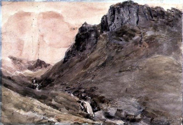 Eagle Crag, Borrowdale alkotó: John Constable