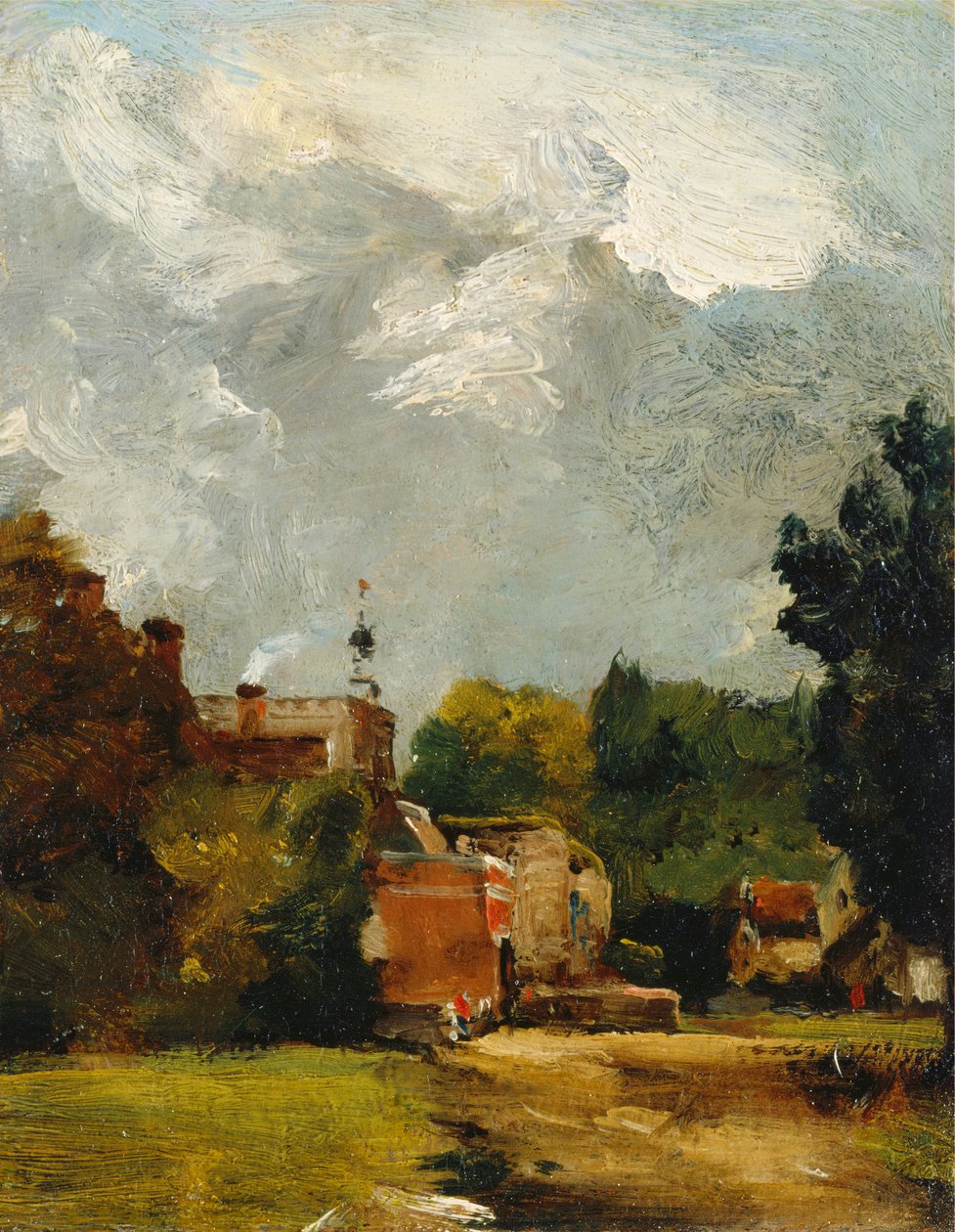 East Bergholt templom, 1809. alkotó: John Constable